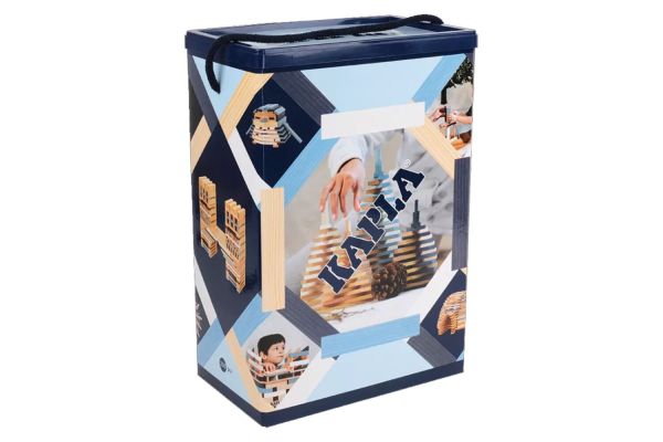 KAPLA 200er Box Winter natur hellblau, weiss, dunkelblau