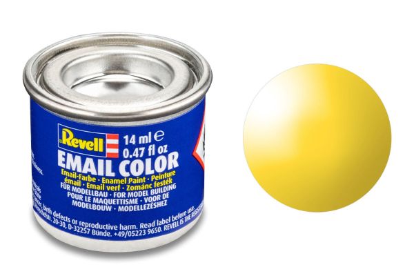 Revell 32115 gelb matt Email Farbe Kunstharzbasis 14 ml Dose