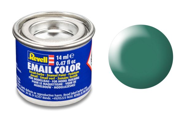 Revell 32365 patinagrün seidenmatt Email Farbe Kunstharzbasis 14 ml Dose