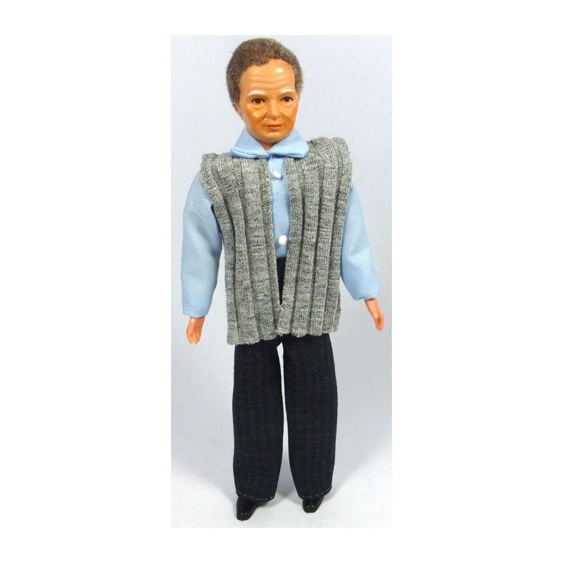 # Dolls House 4675 Puppe "Kirsty" Mädchen 9,5 cm Doll 1:12  für Puppenhaus NEU 