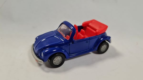 gebraucht! Siku 1077 (0839) VW Käfer 1303 LS cabrio blau - fast wie neu
