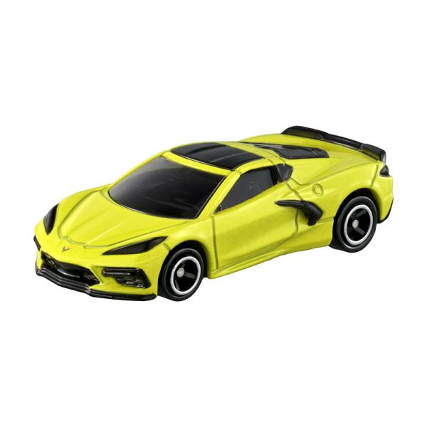 Tomica TO091 Chevrolet Corvette metallic gelb 2021 1:62 Modellauto