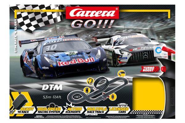 Carrera 20062542 GO!!! Autorennbahn "Race ´n Glory" DTM 2022