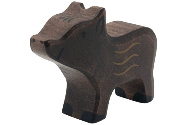 Holztiger Frischling braun