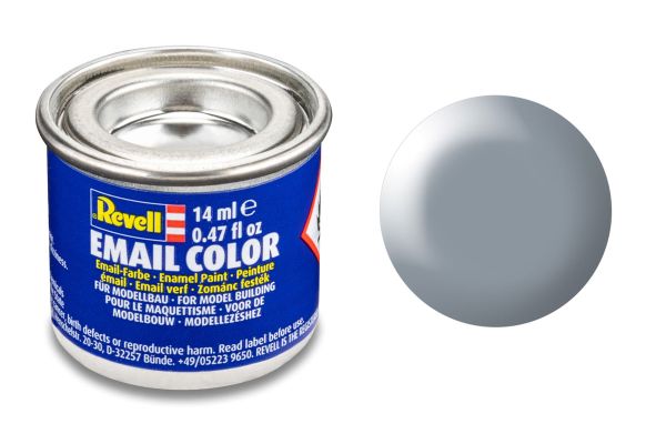 Revell 32374 grau seidenmatt Email Farbe Kunstharzbasis 14 ml Dose