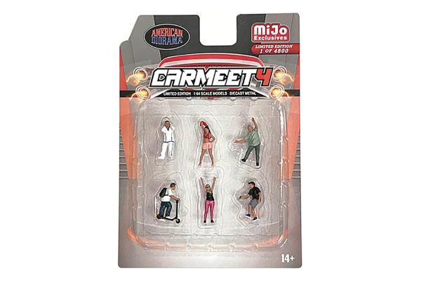 American Diorama AD76507 Figurenset "Carmeet 4" mijo Exclusives Maßstab 1:64