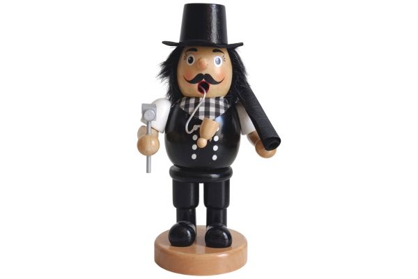Sigro Räuchermann Dachdecker schwarz 19 cm hoch