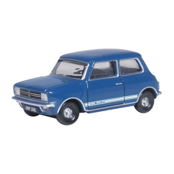 Oxford 76MINGT006 Mini 1275 GT blau Maßstab 1:76 Modellauto