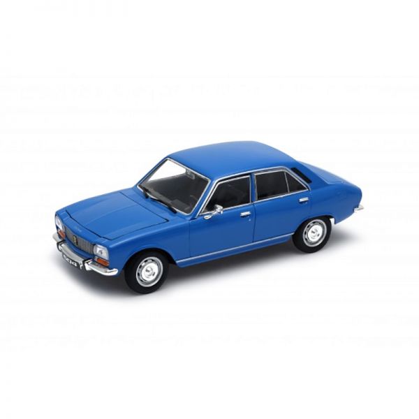 Welly 24001 Peugeot 504 hellblau Maßstab 1:24