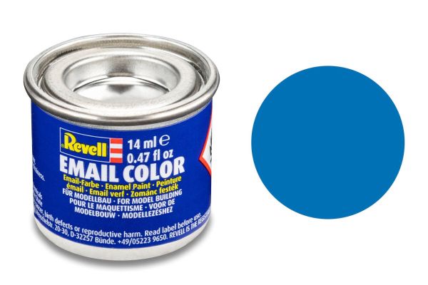 Revell 32156 blau matt Email Farbe Kunstharzbasis 14 ml Dose