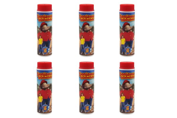Pustefix Seifenblasen-Set Benjamin Blümchen - Der Film 6 Stück a 42 ml