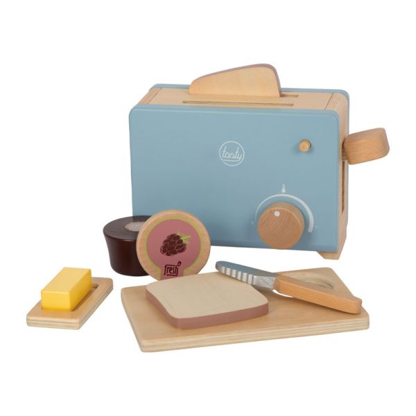 Legler 12246 Toaster-Set &quot;Tasty&quot; für Kinderküche Holz