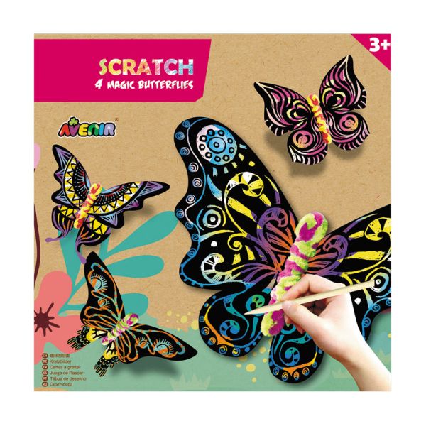 Avenir CH1318 Scratch &quot;Magic Butterfly&quot; zum Selbermachen