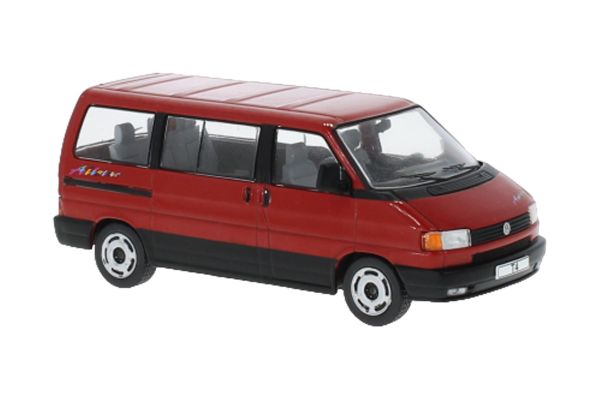 ***IXO Models CLC555 VW T4 Transporter rot 1990 Maßstab 1:43 Modellauto
