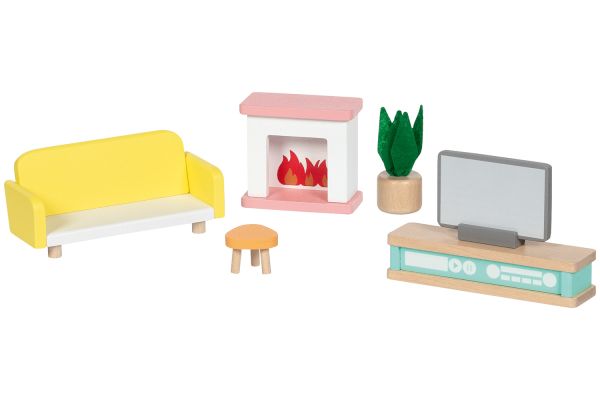 goki Wohnzimmer Puppenmöbelserie Copenhagen