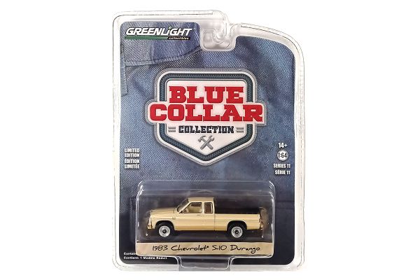 Greenlight 35240-C Chevrolet S-10 Durango beige 1983 - Blue Collar 11 Maßstab 1:64 Modellauto