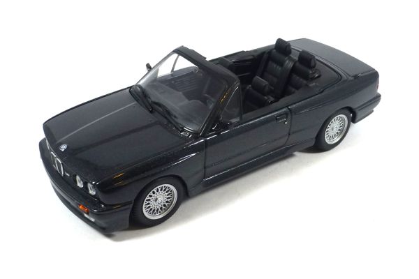 Maxichamps 940020334 BMW M3 (E30) Cabriolet schwarz metallic 1988 Maßstab 1:43 Modellauto
