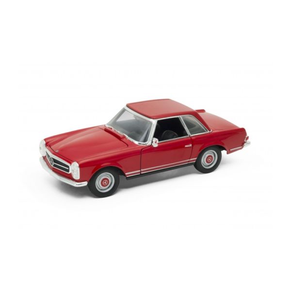 Welly 24093 Mercedes Benz 230 SL (W113) Pagode rot Maßstab 1:24 Modellauto