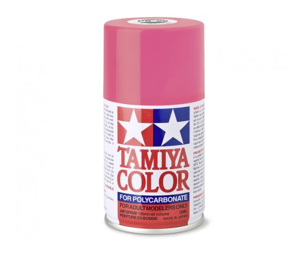 Tamiya 86029 Farbe PS-29 Neon Rosarot Polycarbonat Lexan Sprayfarbe 100ml