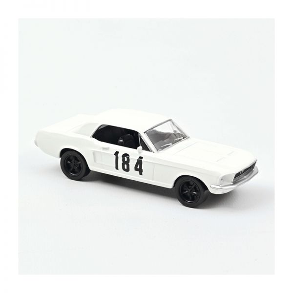 Norev 270557 Ford Mustang Coupe #184 weiss Jet Car Maßstab 1:43 Modellauto