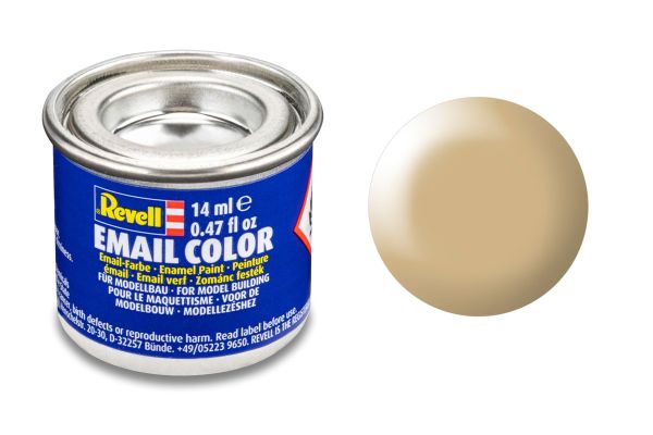 Revell 32314 beige seidenmatt Email Farbe Kunstharzbasis 14 ml Dose