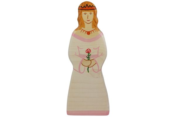 Holztiger Figur Prinzessin