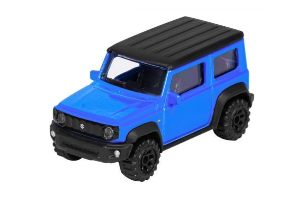 Majorette 212053051-Q06 Suzuki Jimny blau - Street Cars Maßstab 1:53 Modellauto