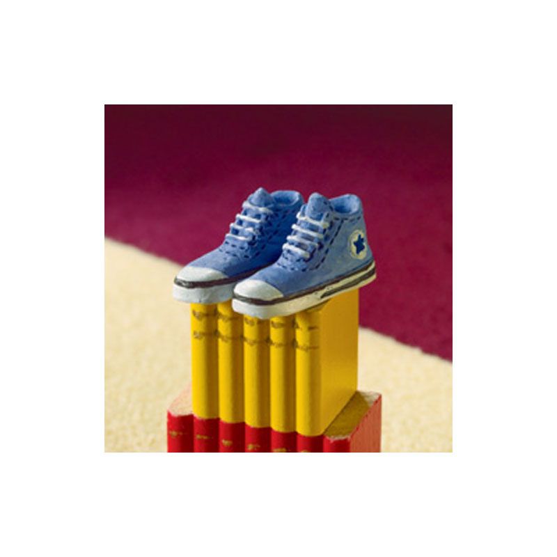 Image of Dolls House 4019 Baseball-Schuhe blau 1:12 für Puppenhaus