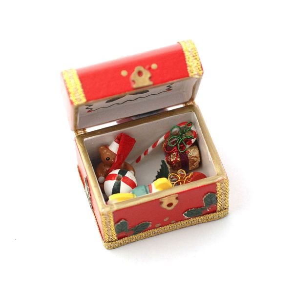 Dolls House 4870 Kiste mit Weihnachts-Leckereien 1:12 für Puppenhaus