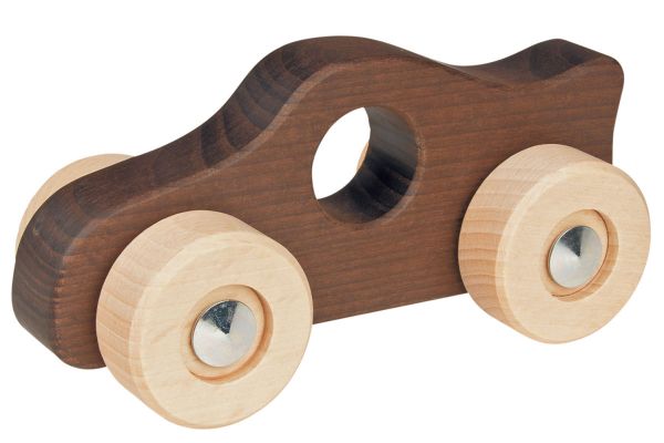 goki Greifauto Rennauto zum Rollen nature dunkel