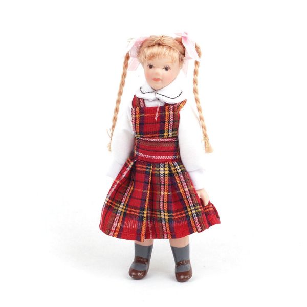 Dolls House 4675 Puppe "Kirsty" Mädchen 9,5 cm 1:12 für Puppenhaus