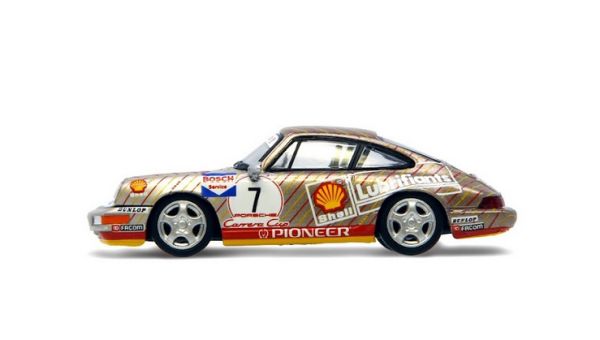 Sparky YO64002 Porsche 911 (964) #7 "Shell" limitiert Maßstab 1:64 Modellauto