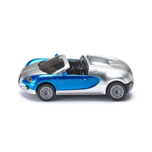 Siku 1353 Bugatti Veyron Grand Sport Cabrio silber/blau (Blister)