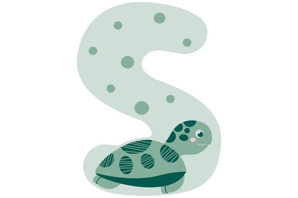 small foot Tier Buchstabe "S" mintgrün für Namen