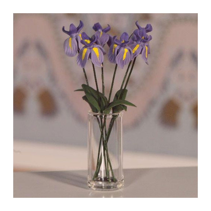 Dolls House 4348 Glaszylinder Vase 1:12 für Puppenhaus NEU #