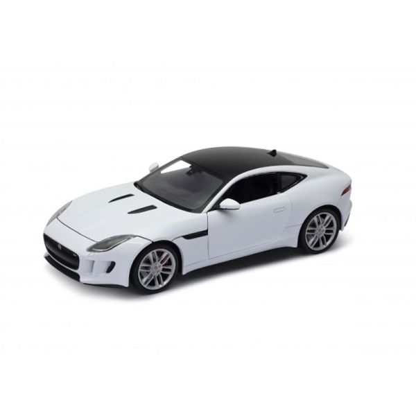 Welly 24060 Jaguar F-Type Coupe weiss Maßstab 1:24 Modellauto