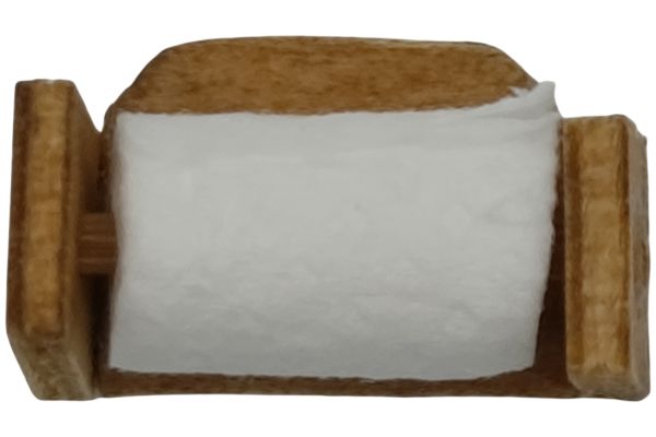Dolls House Miniatur Klopapierhalter
