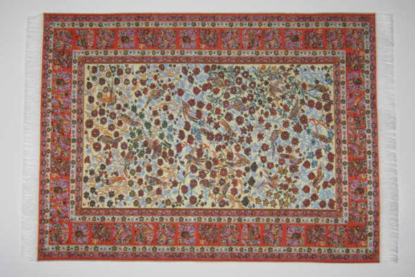 Kahlert 90039 Teppich rot 22x15 cm 1:12 für Puppenhaus