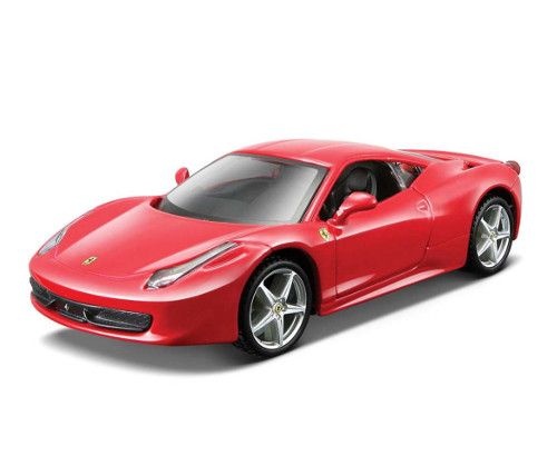 Bburago 26003 Ferrari 458 Italia rot Maßstab 1:24 Modellauto