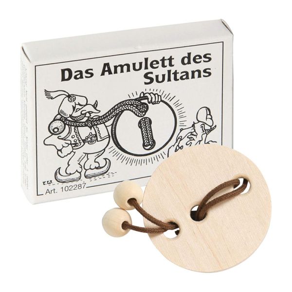 Bartl 102287 Puzzle &quot;Das Amulett des Sultans&quot; Knobelspiel Holz