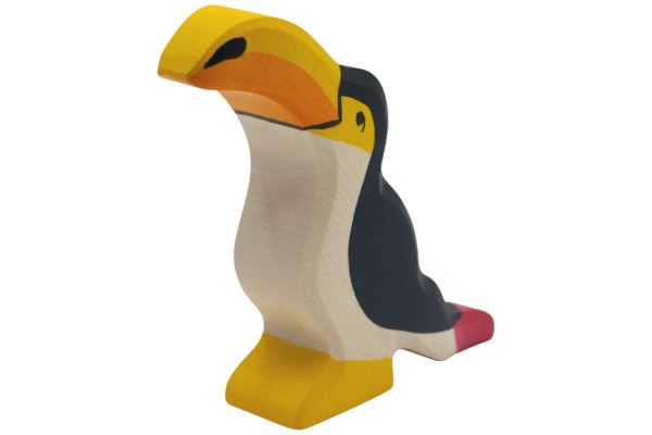 Holztiger Tukan Vogel