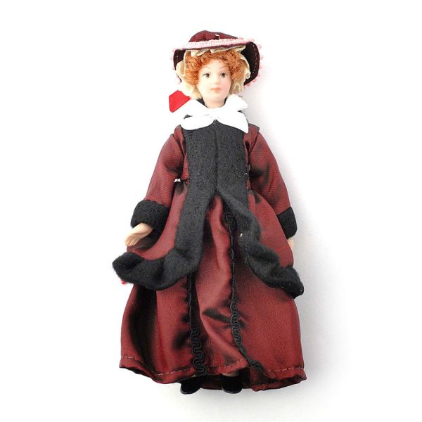 Dolls House 5306 Puppe "Carolin" 14,5 cm 1:12 für Puppenhaus