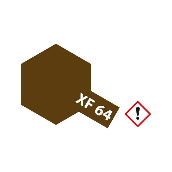 Tamiya 81364 Farbe XF-64 Rot-Braun matt 23ml