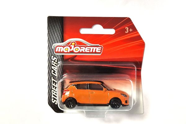 Majorette 212053051 Suzuki Swift Sport orange metallic (215B) - Street Cars Maßstab 1:56 Modellauto