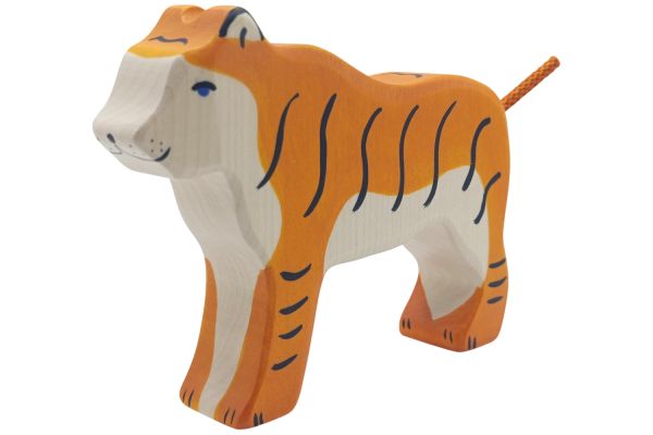 Holztiger Tiger stehend