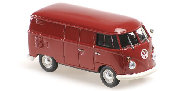 Maxichamps 940052201 Volkswagen VW T1 Transporter rot 1963 Maßstab 1:43 Modellauto