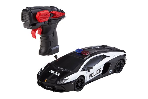 Revell Control 24664 Lamborghini Aventador &quot;Police&quot; schwarz/weiss Maßstab 1:24 R/C Fahrzeug