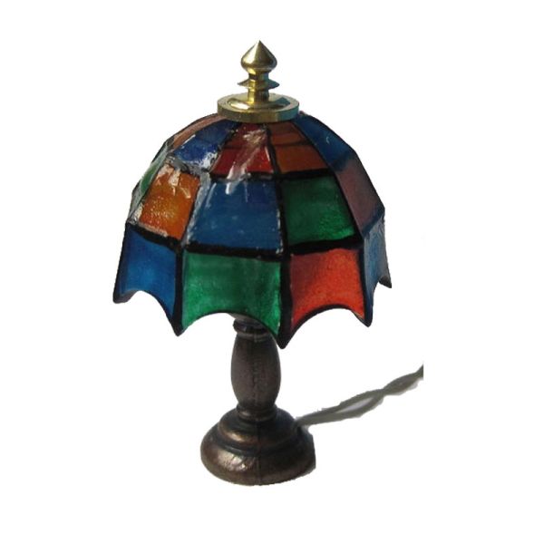 Kahlert 10438 Tischlampe "Tiffany" 3,5V 1:12 für Puppenhaus