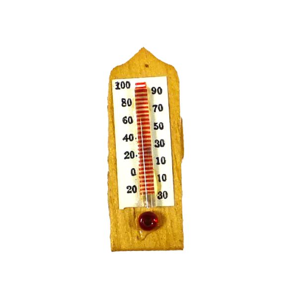 Creal 71360 Thermometer Holz/Glas 1:12 für Puppenhaus
