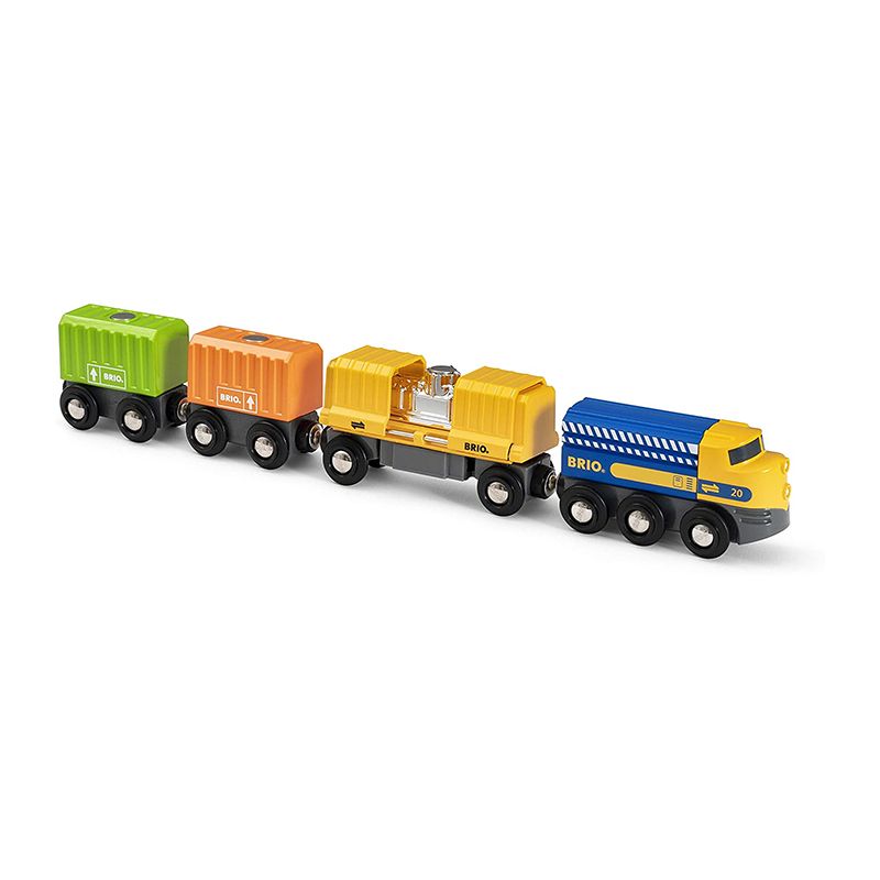 Image of 33982 BRIO Güterzug mit drei Waggons